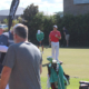 Golfers practicing at PGA Trainee Championship at Windaroo 2019