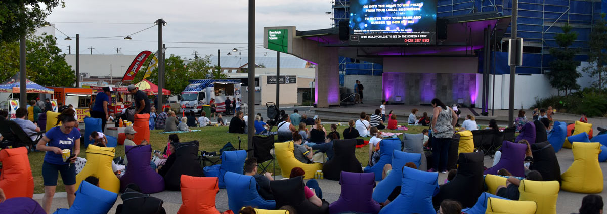 Beenleigh Town Square Big Screen Launch