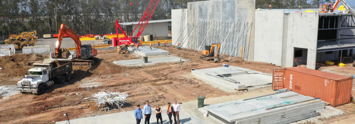 ATP Science Building being constructed