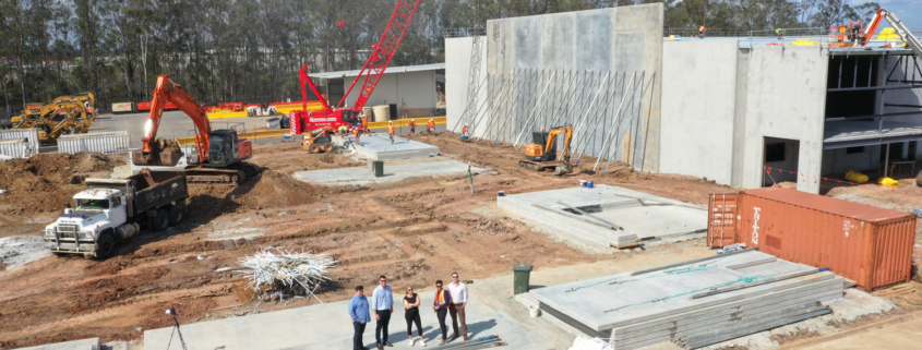 ATP Science Building being constructed