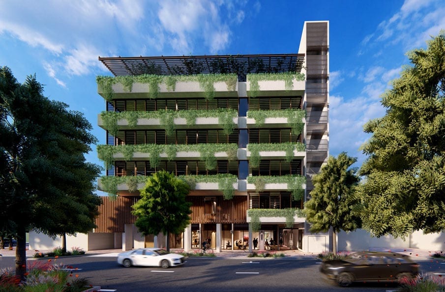 Artists impression of The York building in Beenleigh