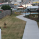 Shared concrete pathway in Springwood