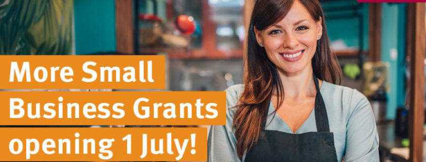More small business grants opening 1 July