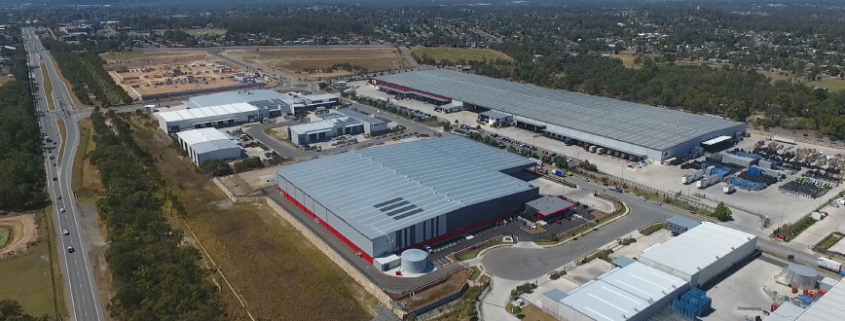 aerial photo of Berrinba Industrial Estate