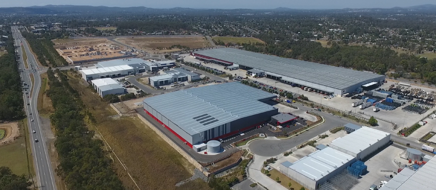 aerial photo of Berrinba Industrial Estate