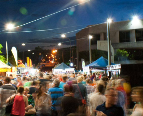 Action photo of Beenleigh Town Square Night Markets