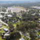 Aerial view of Logan Village