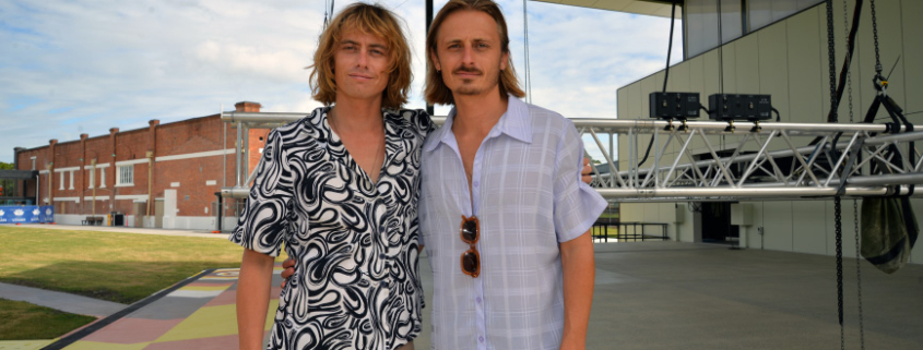Louis and Oli Leimbach from Lime Cordiale
