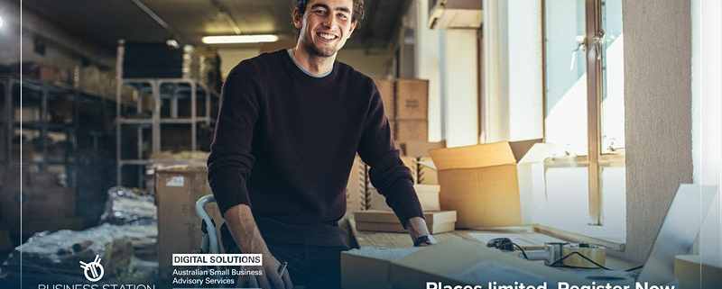 Image_Man sitting at his desk in the office