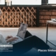 Accountant looking at her laptop