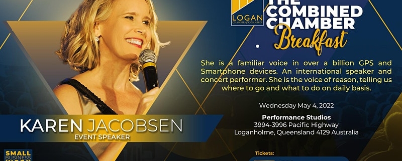 Image_Karen Jacobsen holding a mic