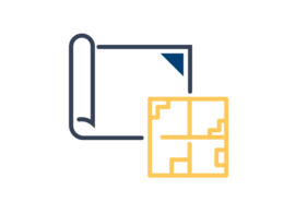 icon_a floor plan on a paper