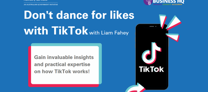 Event details with TikTok logo