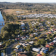 Aerial photo of Bethania and the Logan River