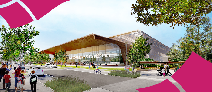 Logan Community Sport Centre Render Image