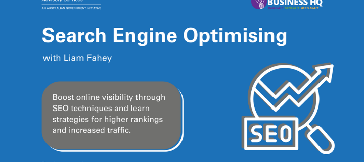 Event details with SEO icon