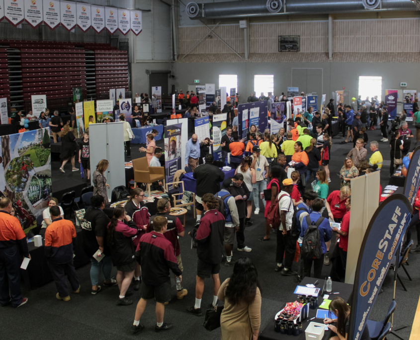 Crow at Logan Jobs Expo