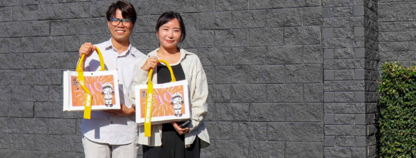 Jerry Liang and Yuqing Huang from Little Red Dumpling